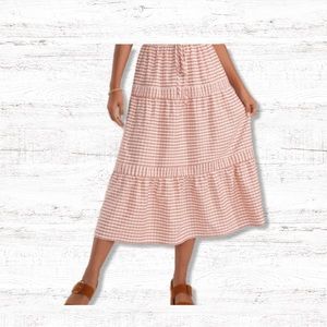 Gingham Check Skirt Size XS